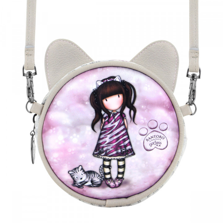 Borsa a Tracolla Gorjuss Ruby wild Grigio (13,5 x 5,5 x 13,5 cm)