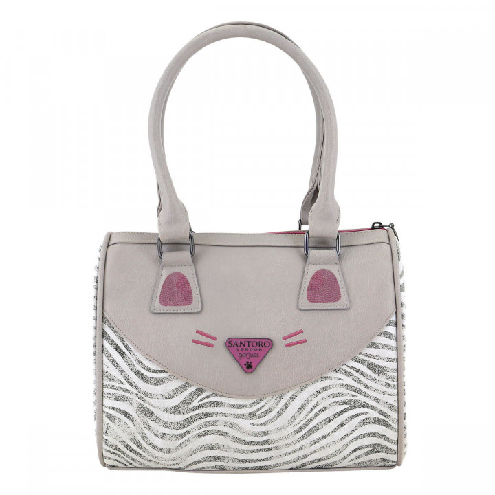 Borsetta a mano Gorjuss Ruby wild Grigio (28 x 22 x 13 cm)