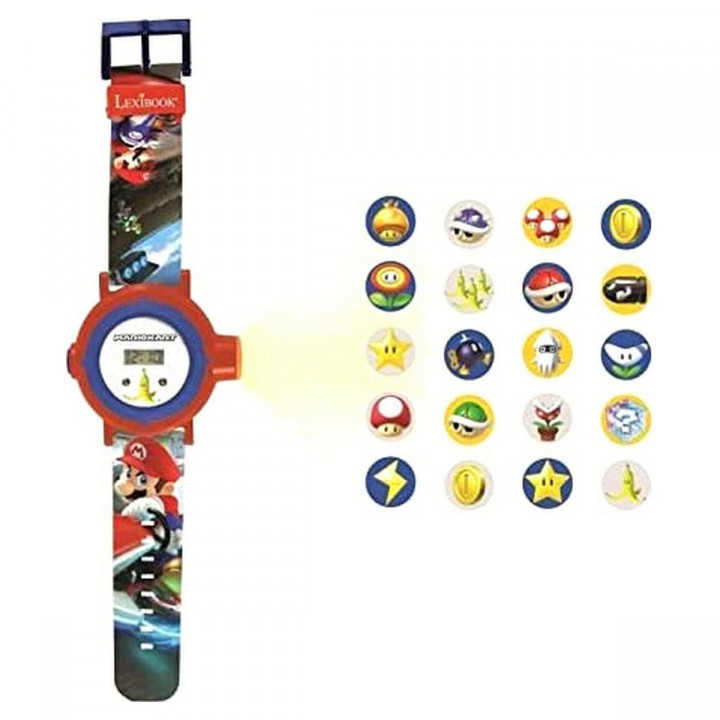 Horloge numérique Mario Kart Lexibook DMW050NI