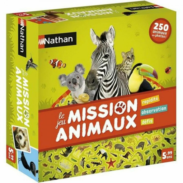 Gioco da Tavolo Nathan Mission animaux