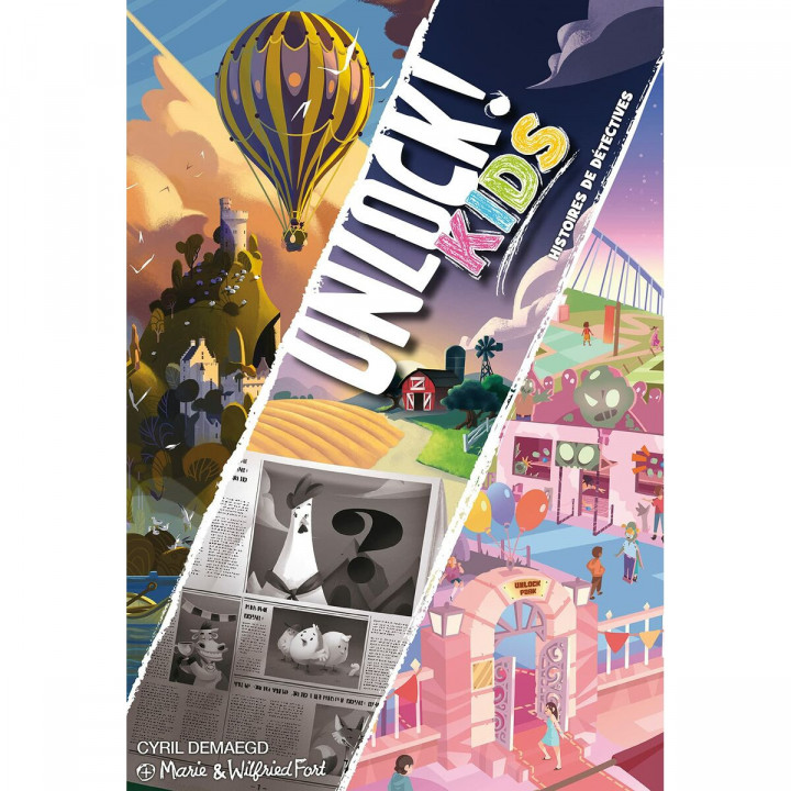 Tischspiel Asmodee Unlock! Kids
