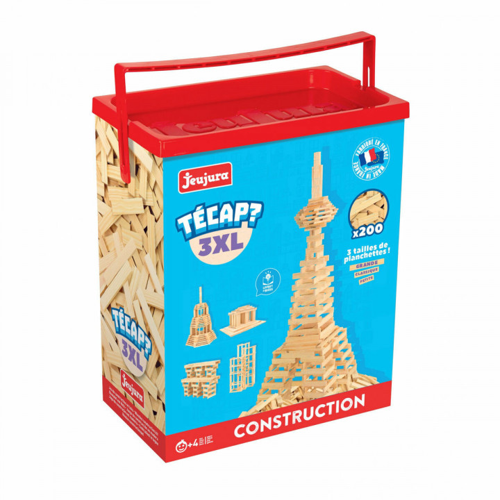 Boot met Bouwblokken Jeujura TECAP? 3XL 200 Onderdelen