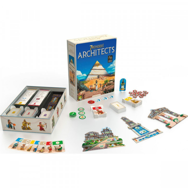 Board game Asmodee 7 Wonders: Architects