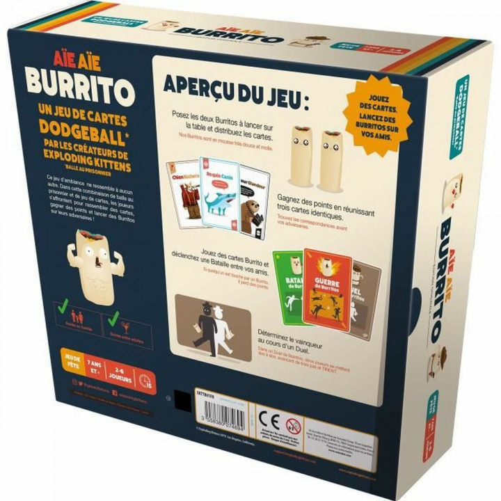 Jeu de société Asmodee Aïe Aïe Burrito