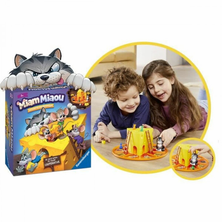 Juego de Mesa Ravensburger Miam Miaou 27 x 11 x 27 cm 27 x 27 x 11 cm