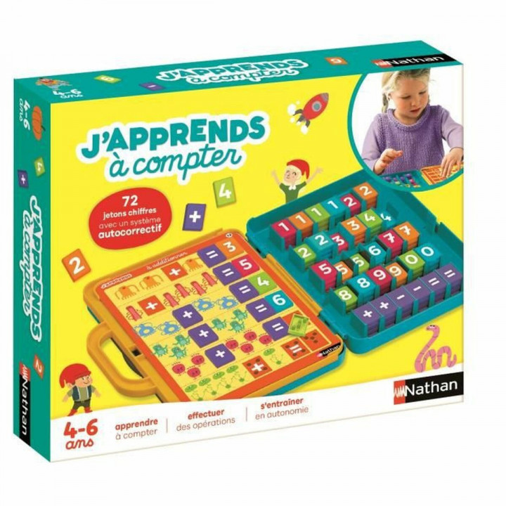 Board game Nathan I'm learning to count 32 x 7 x 27 cm