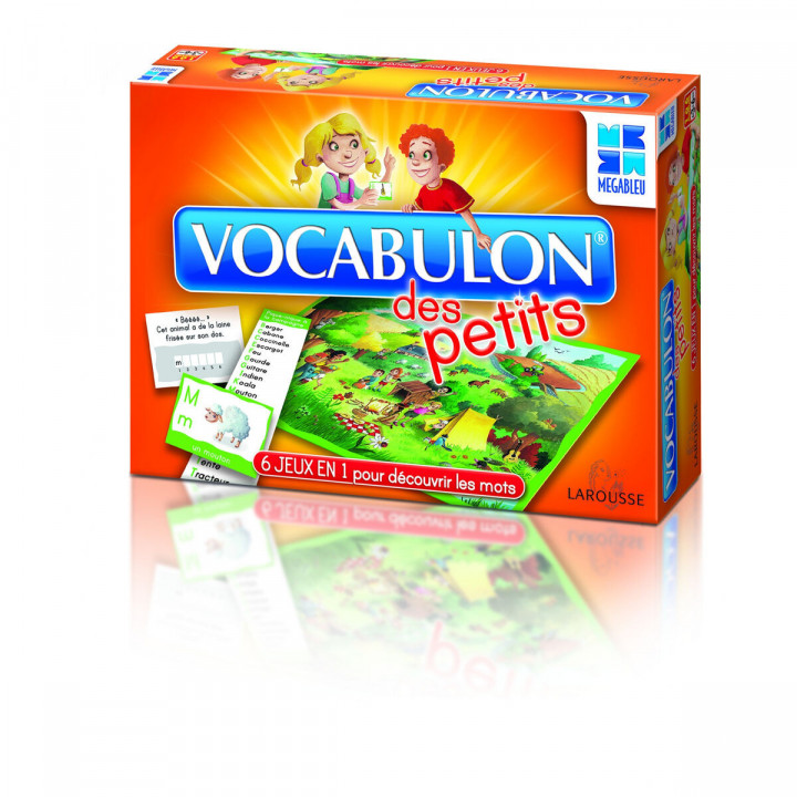 Board game Megableu Vocabulon des Petits learning game 29 x 20 x 6 cm