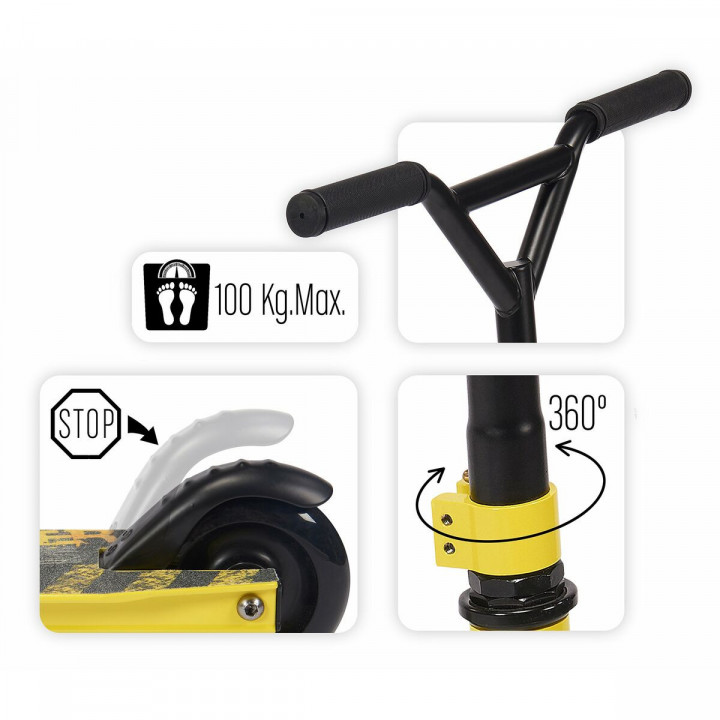 Step Stamp Freestyle Geel