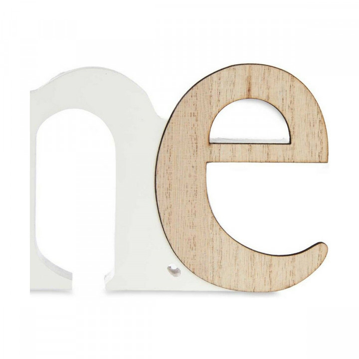 Fotolijsten Gift Decor Home Wit Bruin Hout MDF (6 Stuks)