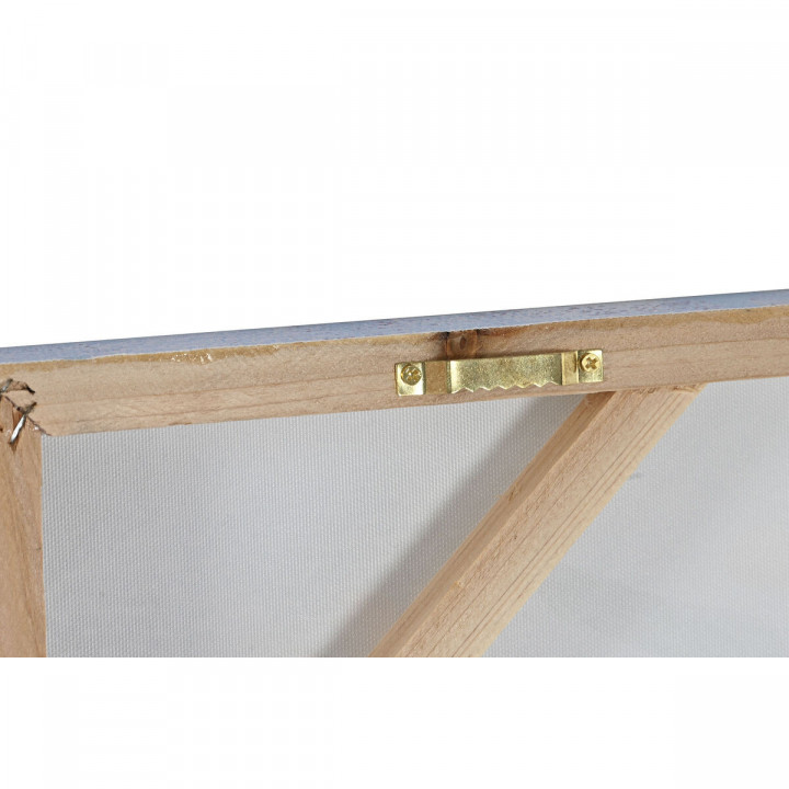 Leinwand DKD Home Decor Leinwand Holz MDF 70 x 3 x 100 cm