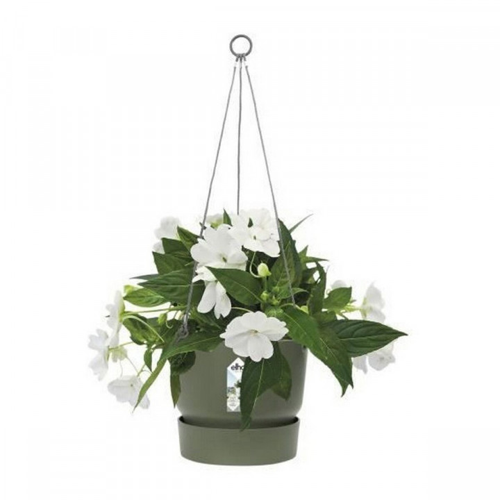 Jardinière suspendue Elho Greenville Ø 23,9 x 20,3 cm Vert