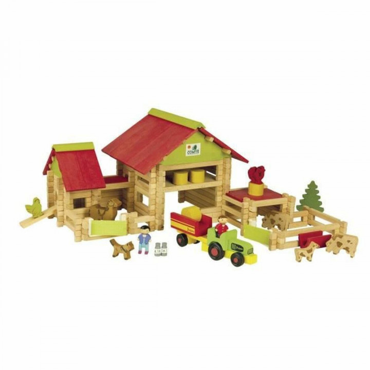 Playset Jeujura Large farm 220 Onderdelen