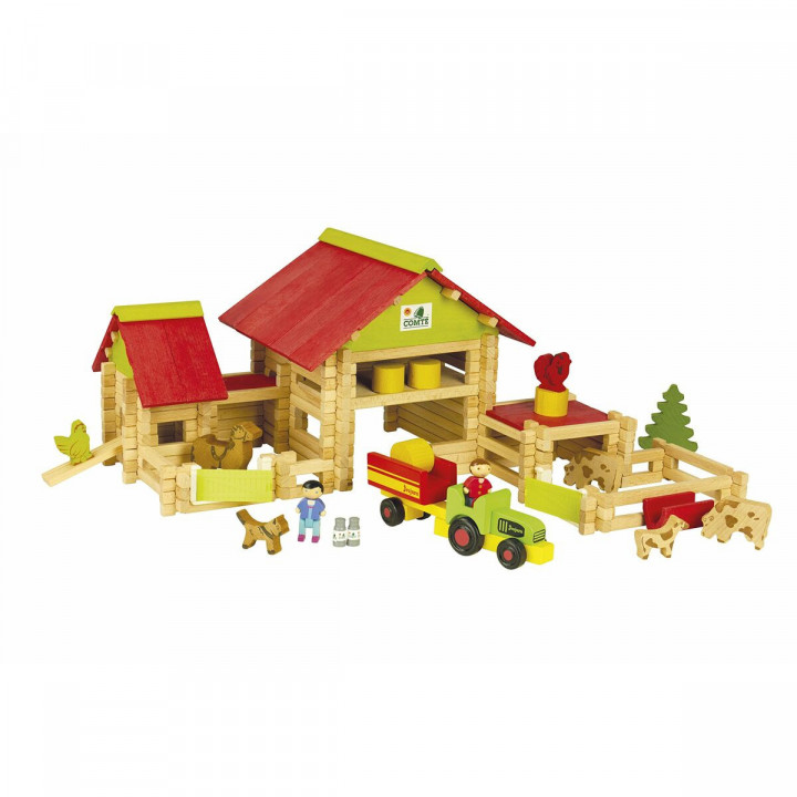 Playset Jeujura Large farm 220 Onderdelen
