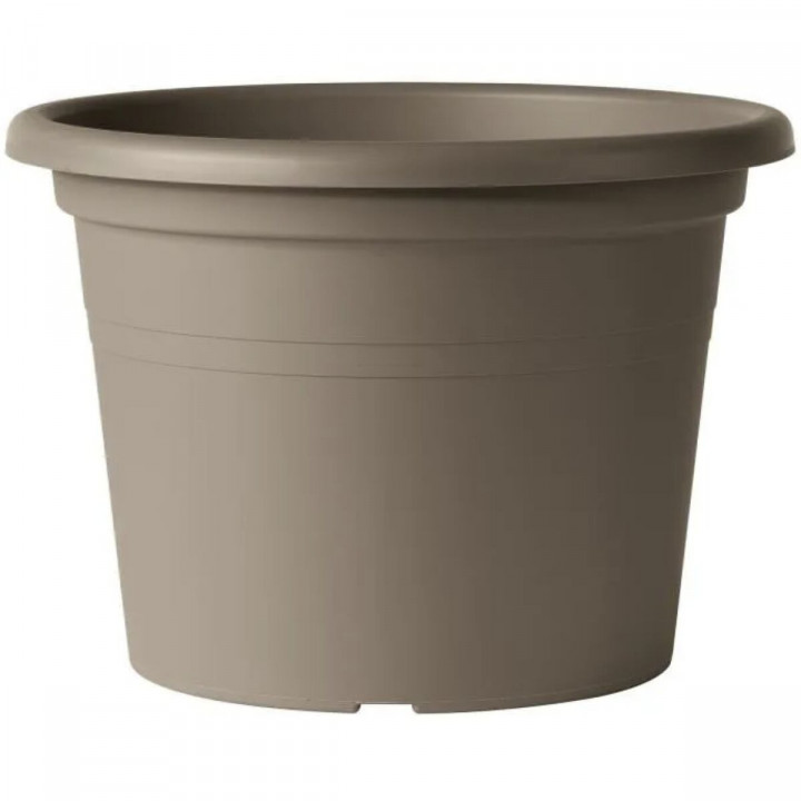 Bloempot Deroma 60 cm Taupe Geïnjecteerde Rond Ø 60 cm