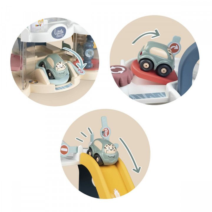 Garage Parking avec Véhicules Smoby First Garage