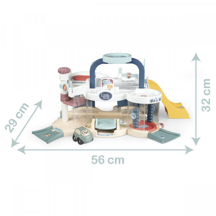 Parcheggio con Veicoli Smoby First Garage