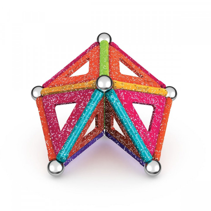 Playset Geomag Glitter (35 Onderdelen)