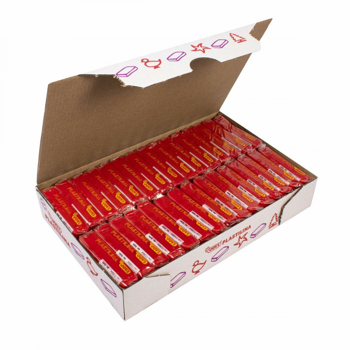 Pâte à modeler Jovi Rouge (30 Pièces)