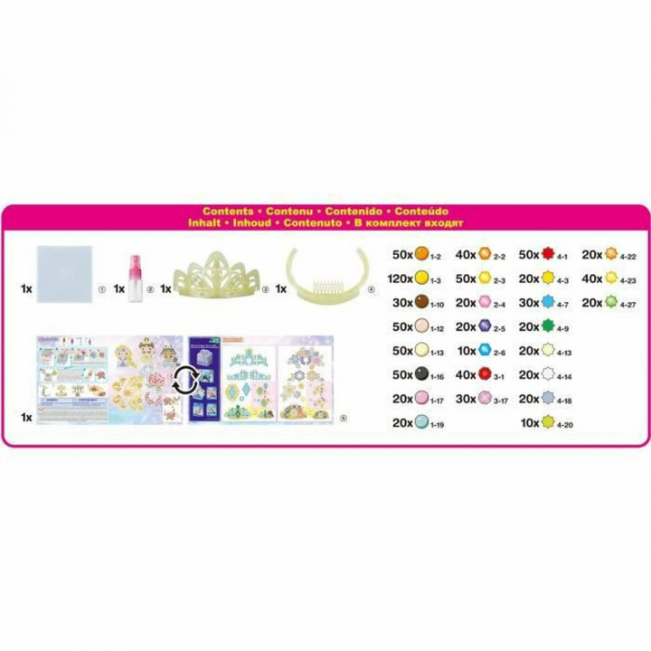 Kralen Aquabeads The Disney Princess Tiara 870 Onderdelen