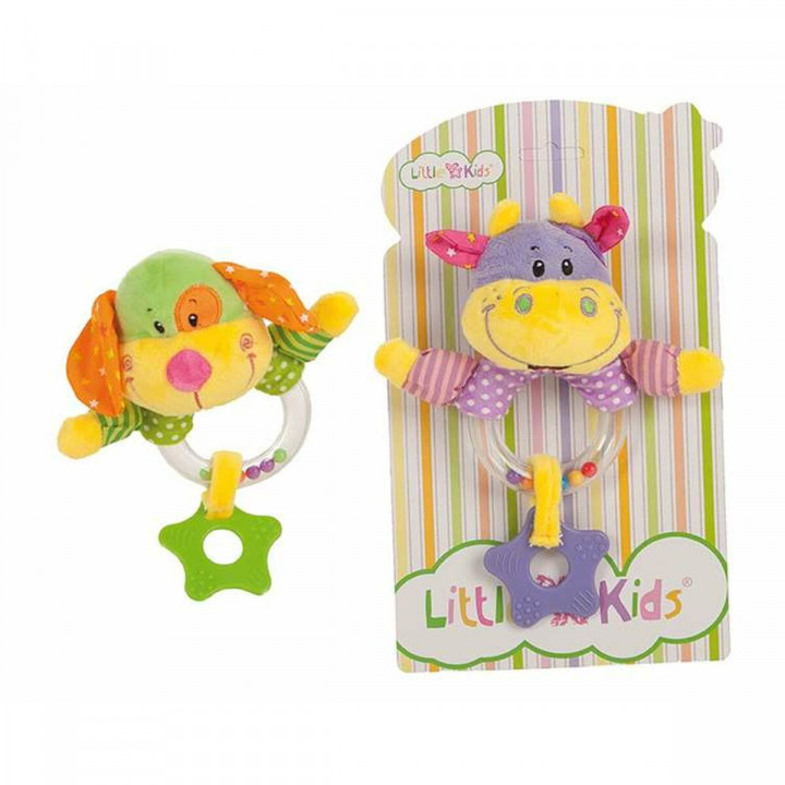 Rattle Cow Dog Teether 20cm