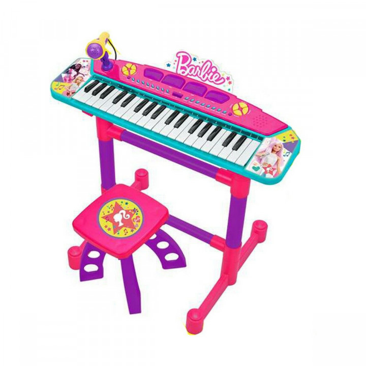 Elektronisches Klavier Barbie Hocker