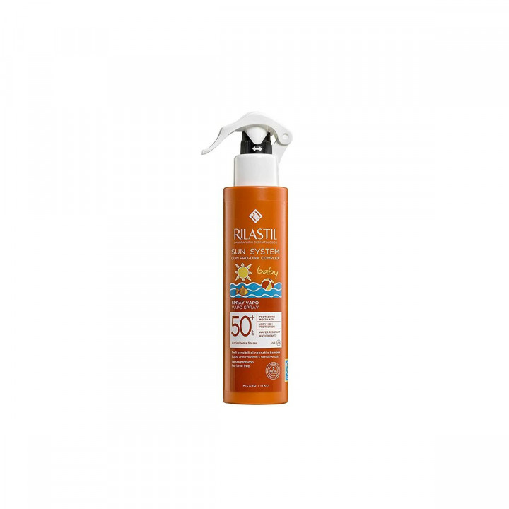 Sunscreen Spray for Children Rilastil Sun System Baby Spf 50+ 200 ml
