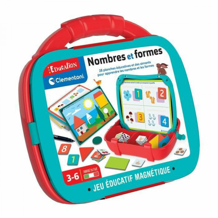 Educational Baby Game Clementoni Case Figures Shapes (FR)