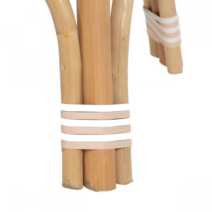 Tavolo aggiuntivo 50 x 50 x 67 cm Naturale Beige Rattan