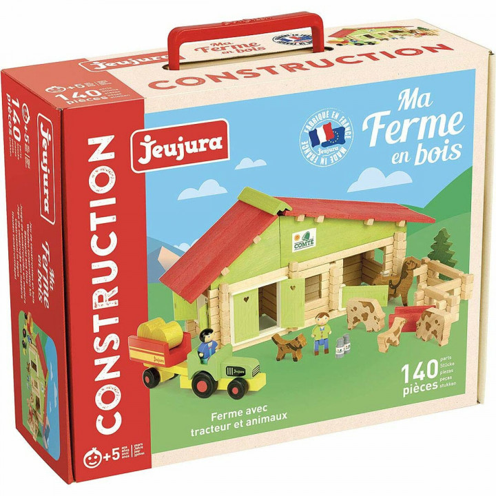 Boerderij met dieren Jeujura Wooden Farm Playset