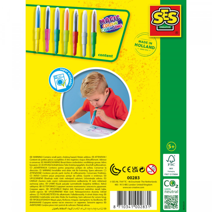 Ensemble de Marqueurs SES Creative Blow Airbrush Pens