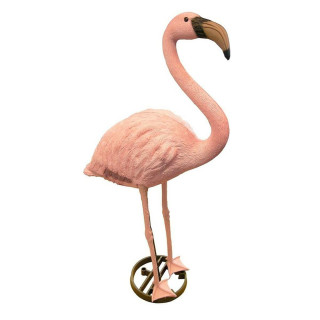 Decoratief tuinfiguur Ubbink Hars Roze flamingo