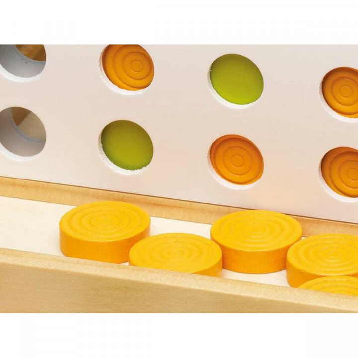 Gioco da Tavolo Cayro 42 Pezzi Tris a 4 28,5 x 17 x 4 cm