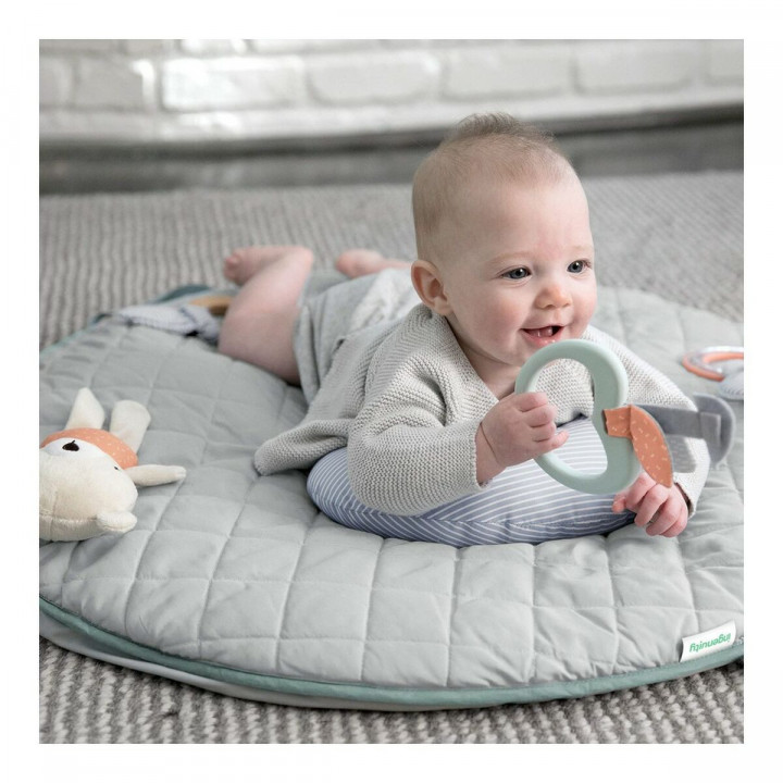 Alfombra de juego Ingenuity Reversible Madera