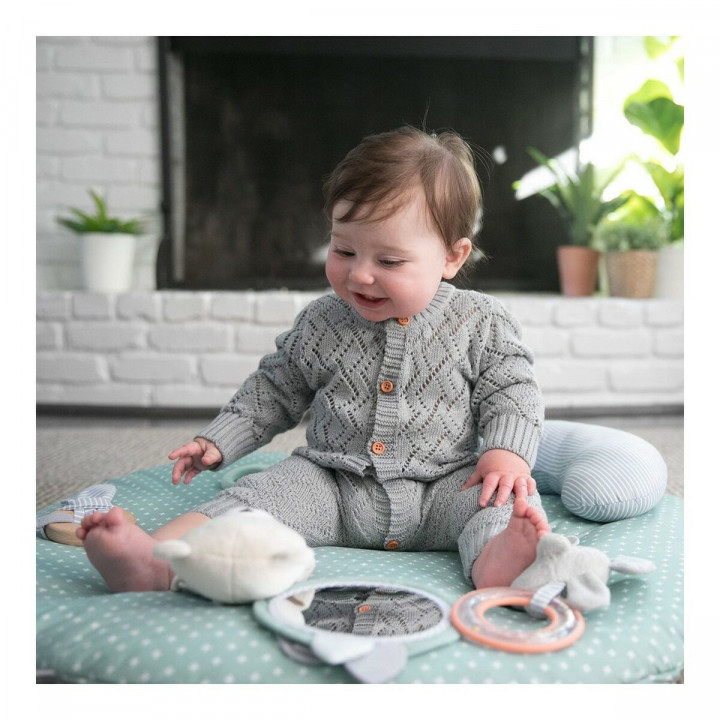 Alfombra de juego Ingenuity Reversible Madera