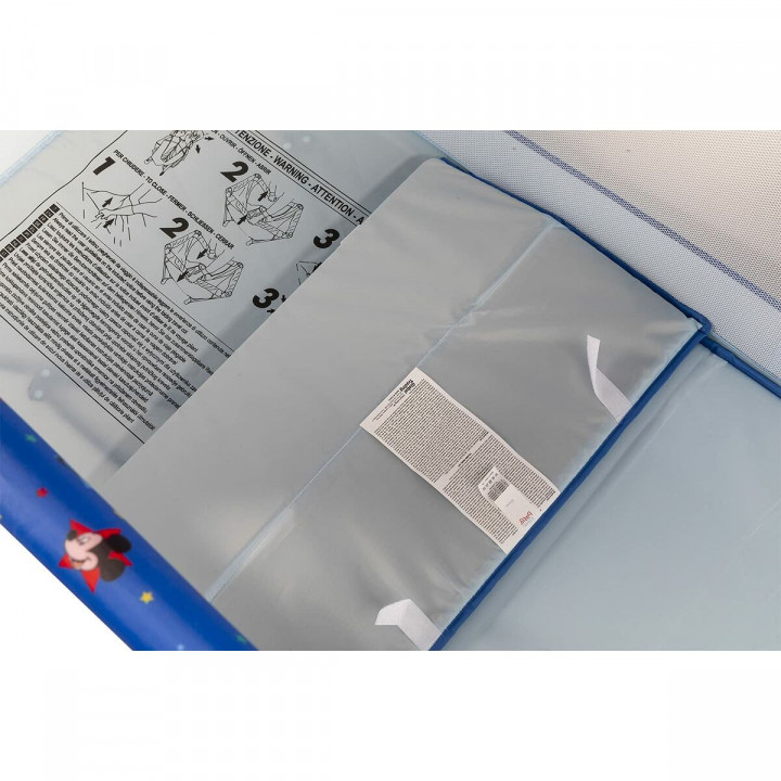 Travel cot Mickey Mouse CZ10607 120 x 65 x 76 cm Blue
