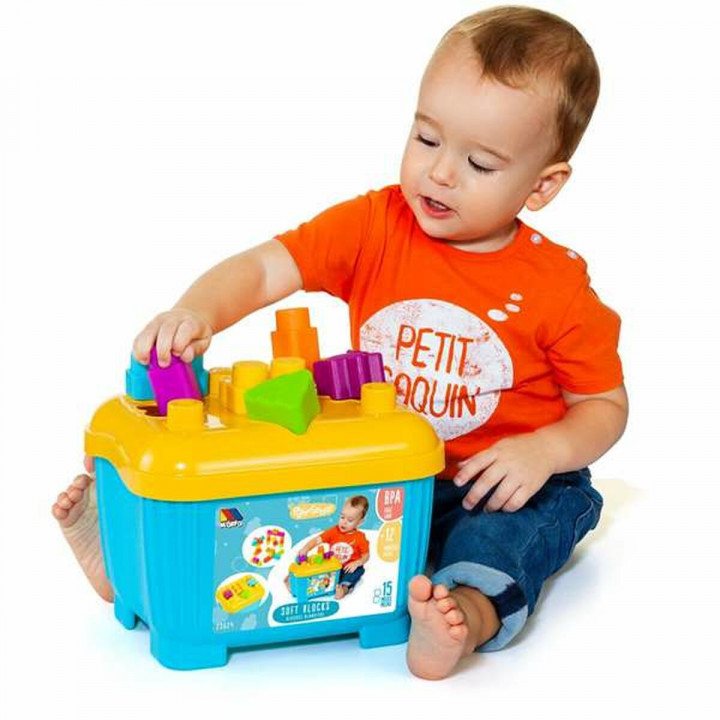 Bouwspel Moltó Blocks & Puzzles 15 Onderdelen