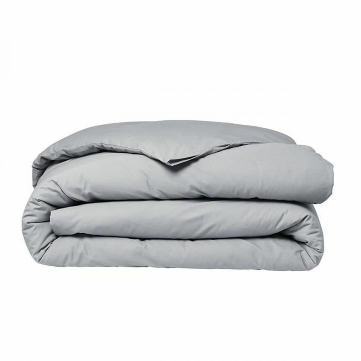 Duvet cover set TODAY Percale Grey 220 x 240 cm