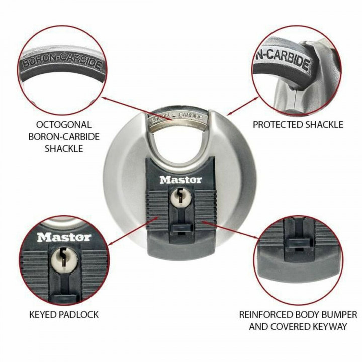 Sleutelslot Master Lock M40EURT (2 Stuks)