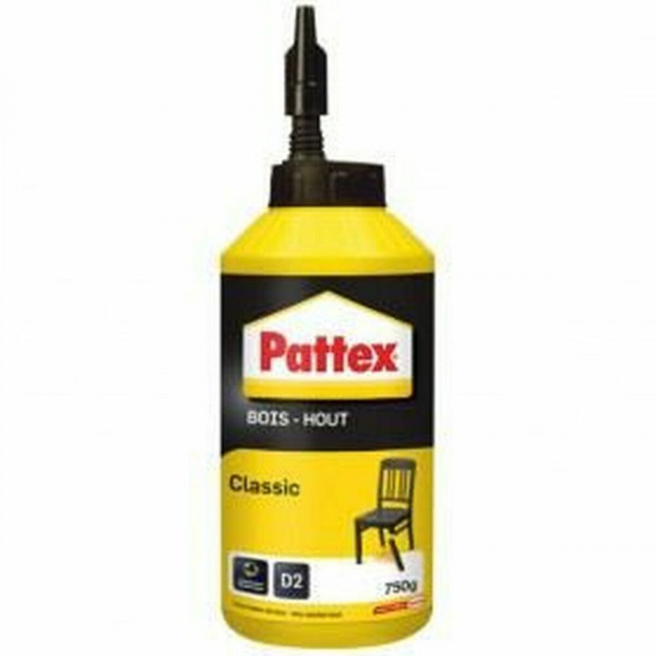 Staart Pattex Classic Transparant Geel/Zwart
