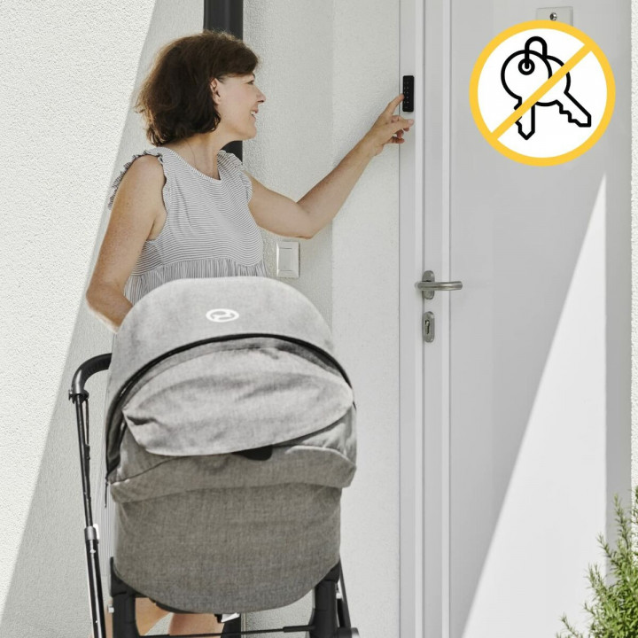 Lucchetto con chiave Nuki   Rettangolare