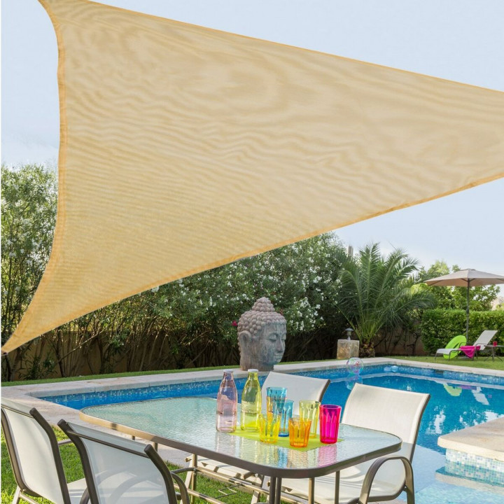 Shade Sail Vela sombreo Green 500 x 500 x 0,5 cm Awning