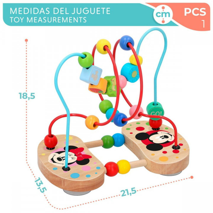 Centro de actividades Disney 4 Unidades 21,5 x 18,5 x 13,5 cm