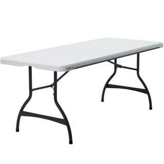 Table Piable Lifetime Blanc 182 x 73,5 x 76 cm 182 x 74 x 76 cm