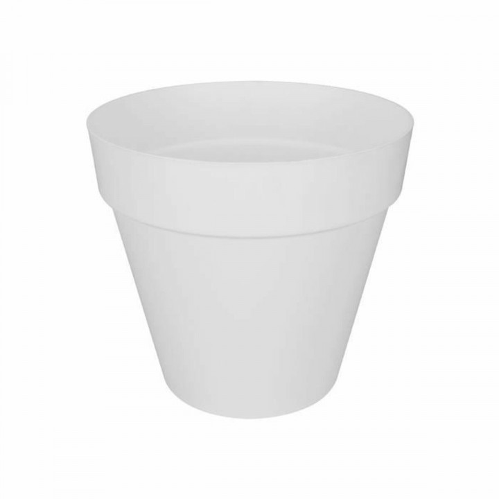 Maceta Elho Loft Urban Redonda Blanco Ø 40 cm