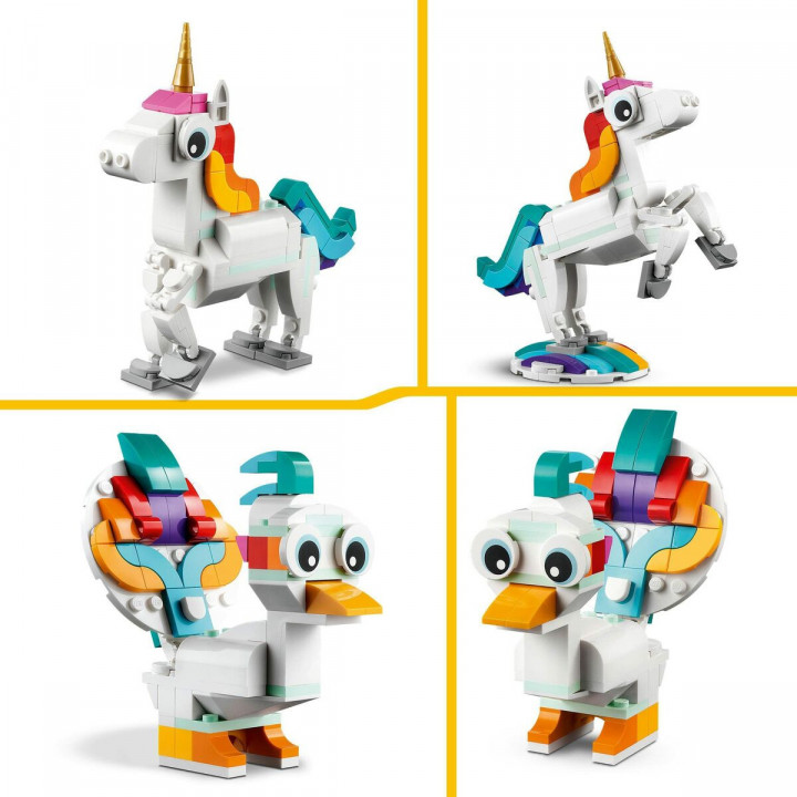 Construction set Lego Creator Magic Unicorn 31140 3-in-1 145 Pieces