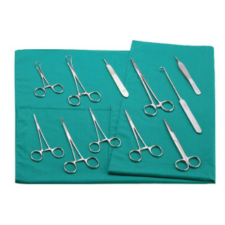Accessoire de chirurgie vétérinaire KVP Vert Polyester Coton 50 x 50 cm