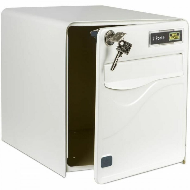 Letterbox Burg-Wachter   36,5 x 28 x 31 cm White Plastic