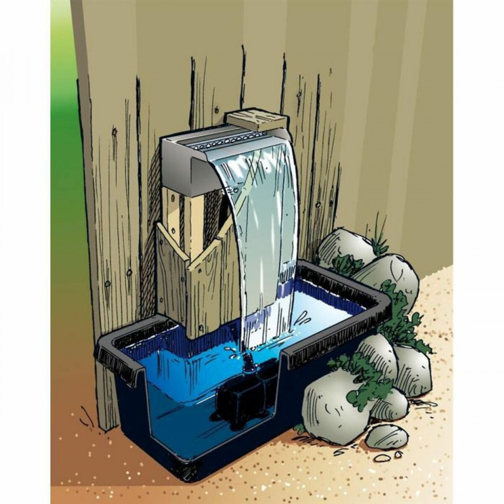 Tuinfontein Ubbink Niagara 60 10 x 60 x 12,5 cm