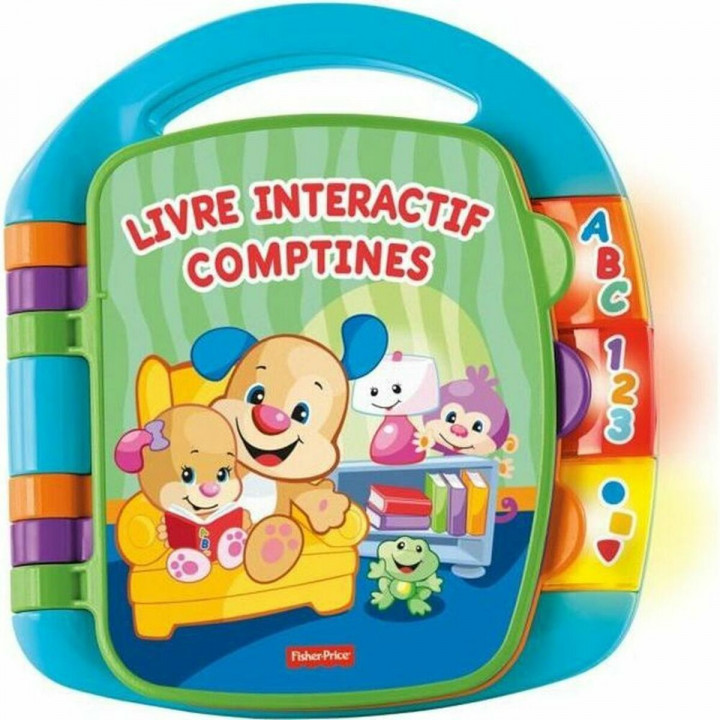 Babyspeeltje Fisher-Price Interactive Book Nursery Rhymes Puppy