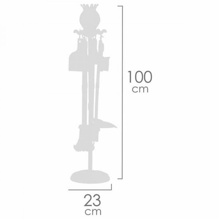 Reinigungs- und Aufbewahrungskit Decuevas Ocean Fantasy 12 Stücke Spielzeug 23 x 23 x 100 cm